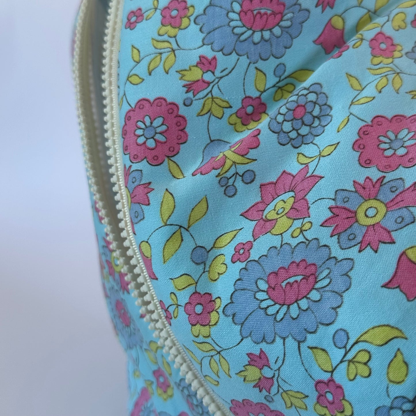 Trousse de toilette Bleu Fleurs