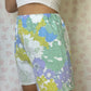 Short Fleurs Bleu