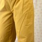 Pantalon Uni Moutarde