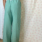 Pantalon Vichy Vert