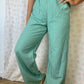 Pantalon Vichy Vert