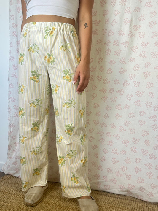 Pantalon Jaune Rayé