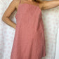 Robe Bretelle Vichy Rouge