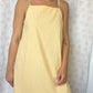 Robe Bretelle Vichy Jaune