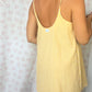 Robe Bretelle Vichy Jaune