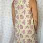 Robe Col Jaune Fleurs