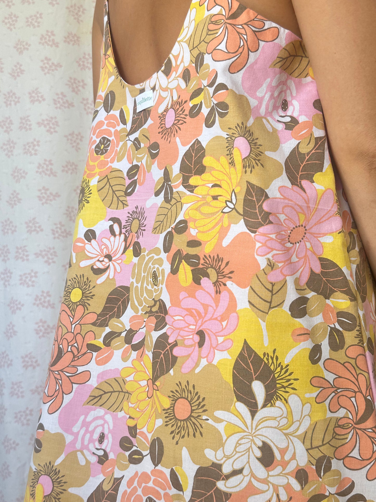 Robe Bretelle Fleurs
