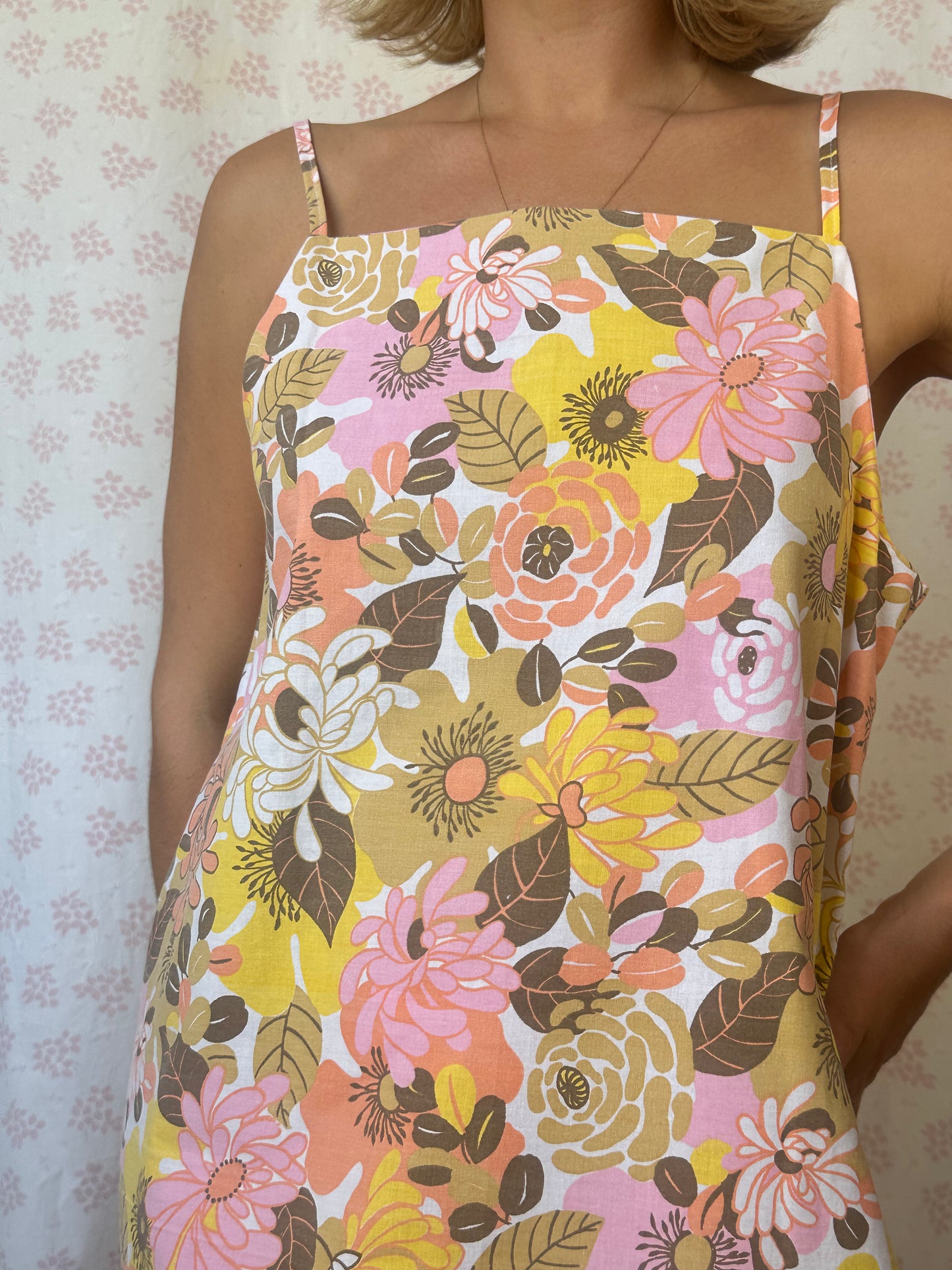 Robe Bretelle Fleurs