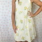 Robe Col Rayé Jaune