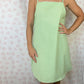Robe Bretelle Vichy Vert