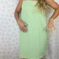 Robe Bretelle Vichy Vert