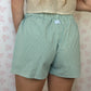 Short Vichy Vert d'eau