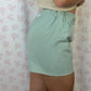 Short Vichy Vert d'eau