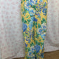 Pantalon Jaune Fleurs