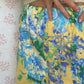 Pantalon Jaune Fleurs