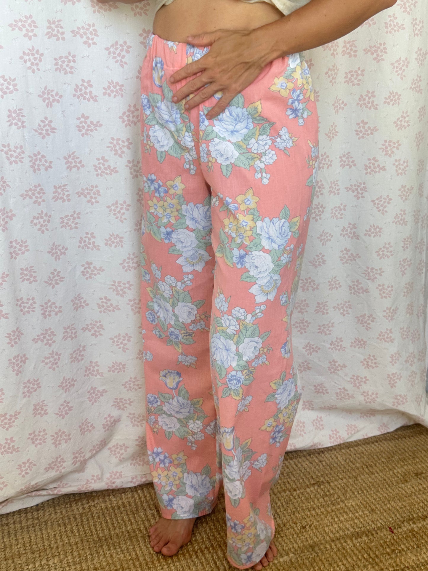 Pantalon Fleurs