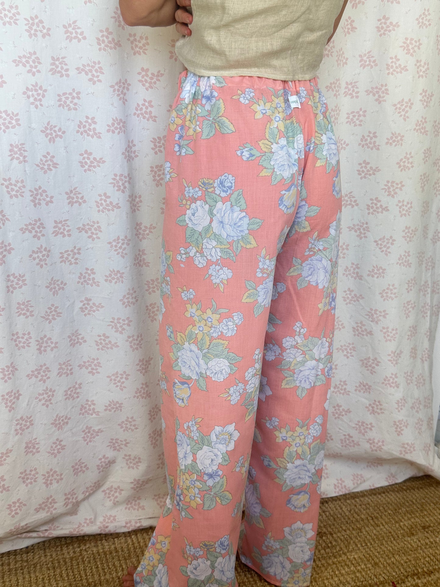 Pantalon Fleurs