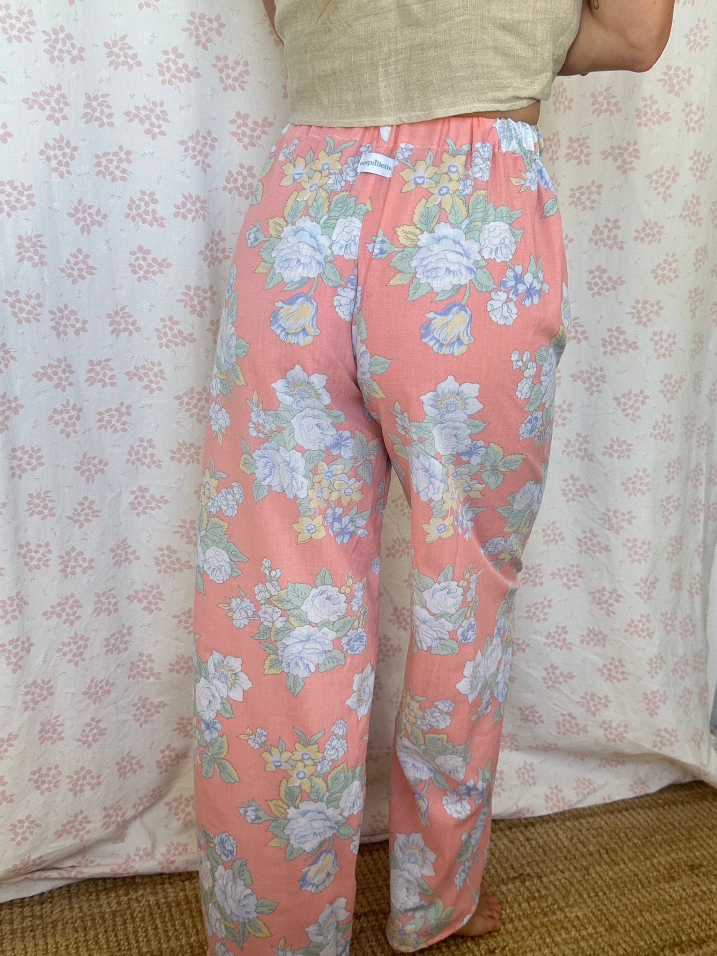 Pantalon Fleurs