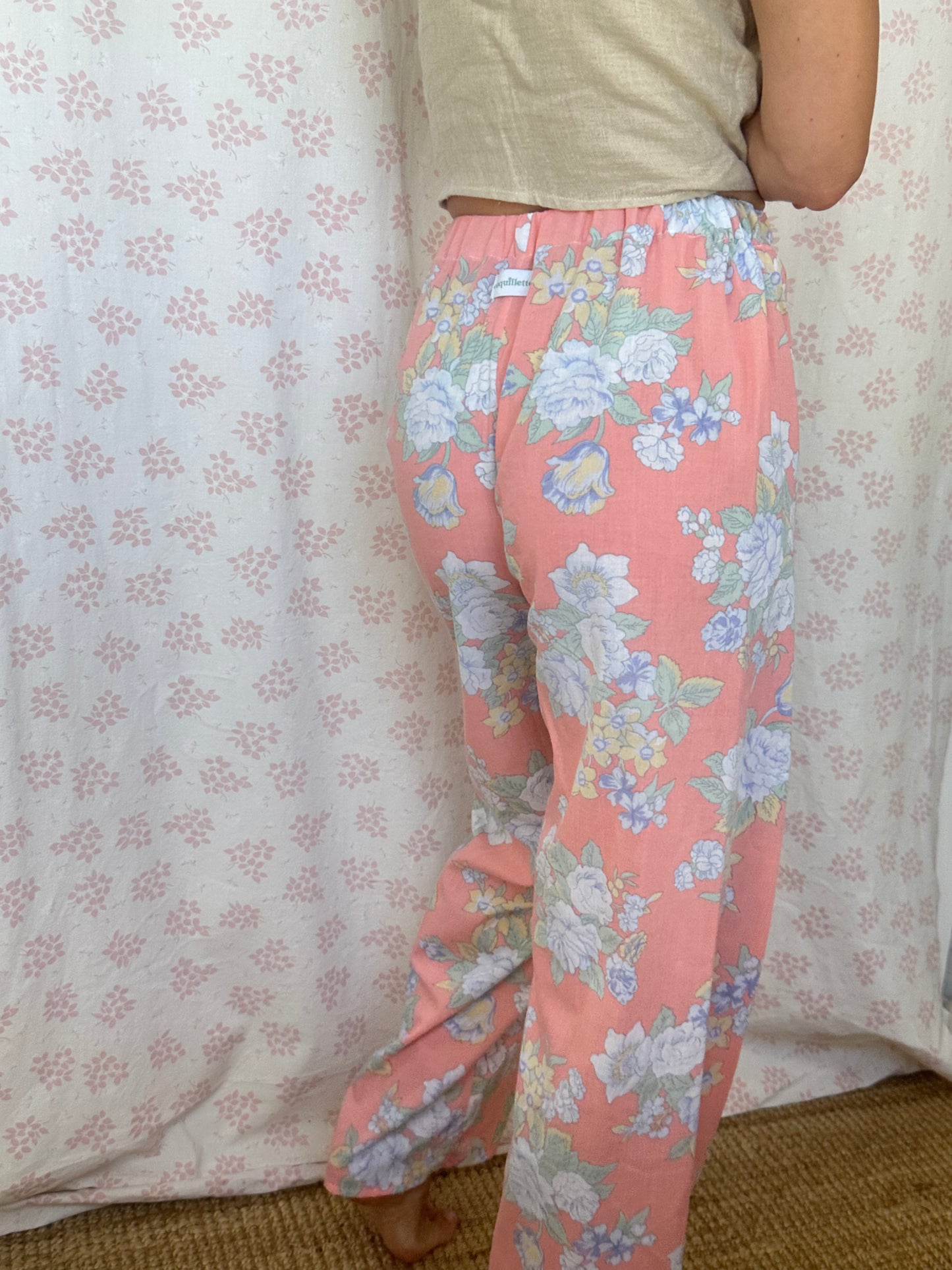 Pantalon Fleurs