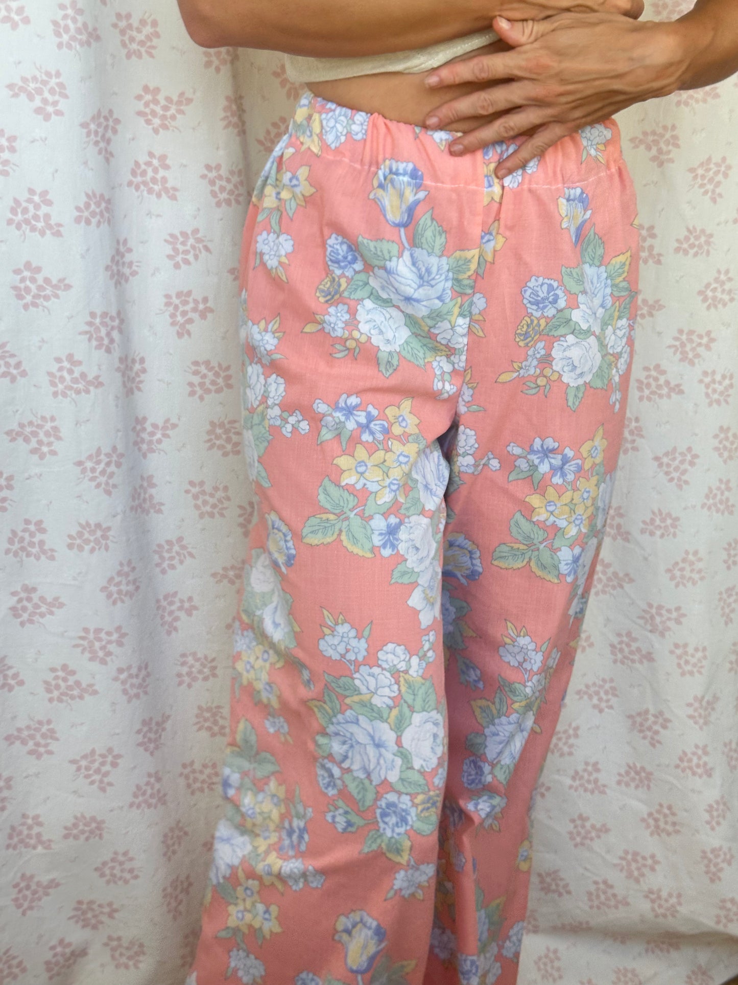 Pantalon Fleurs