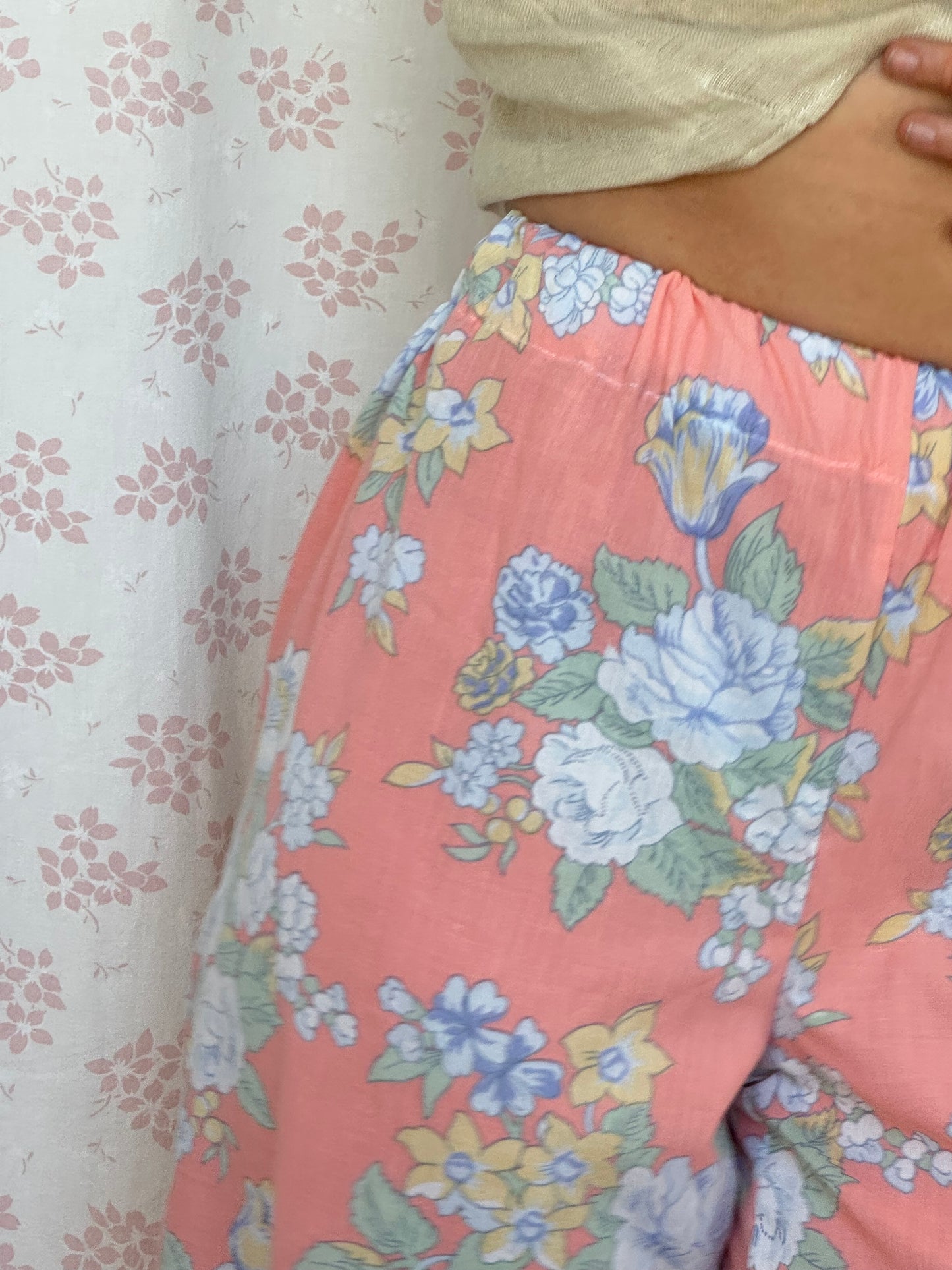 Pantalon Fleurs
