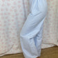 Pantalon Vichy Bleu Ciel