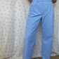 Pantalon Uni Bleu