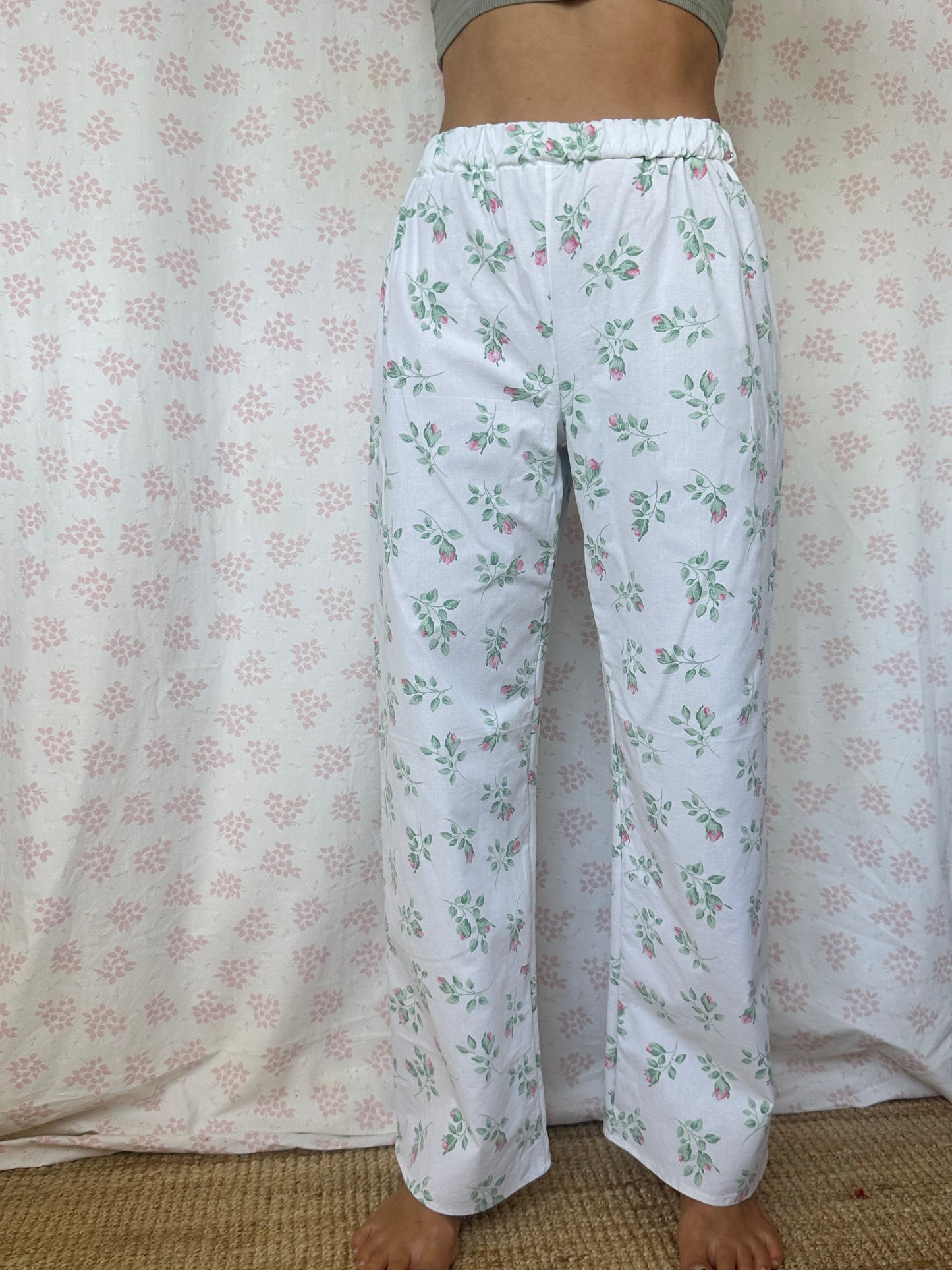 Pantalon Fleurs