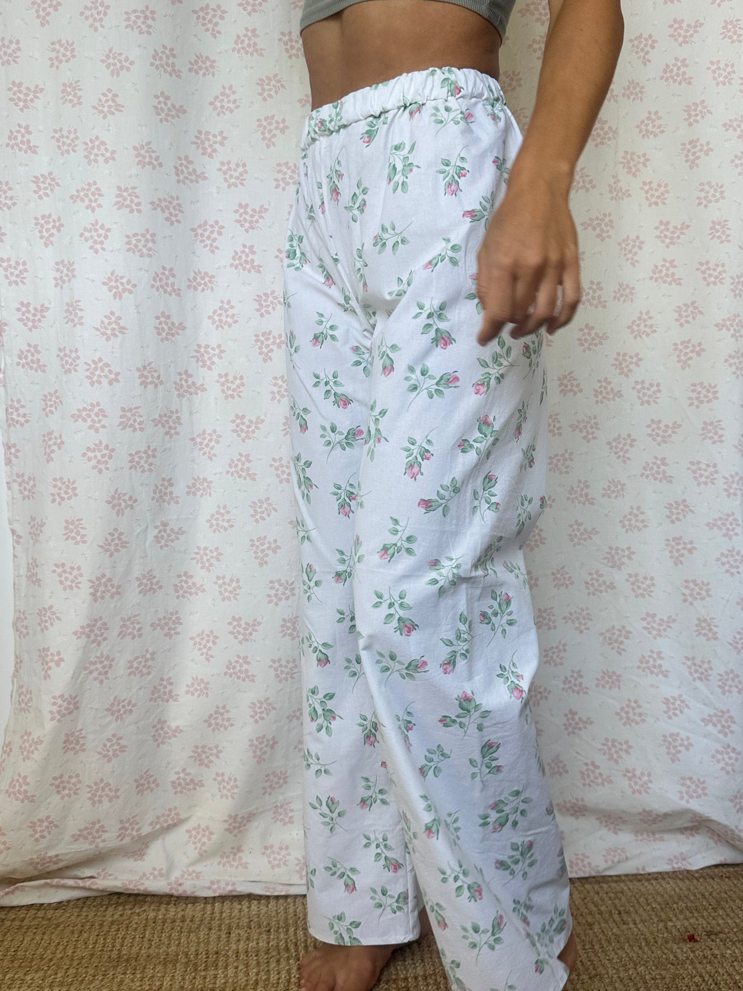 Pantalon Fleurs