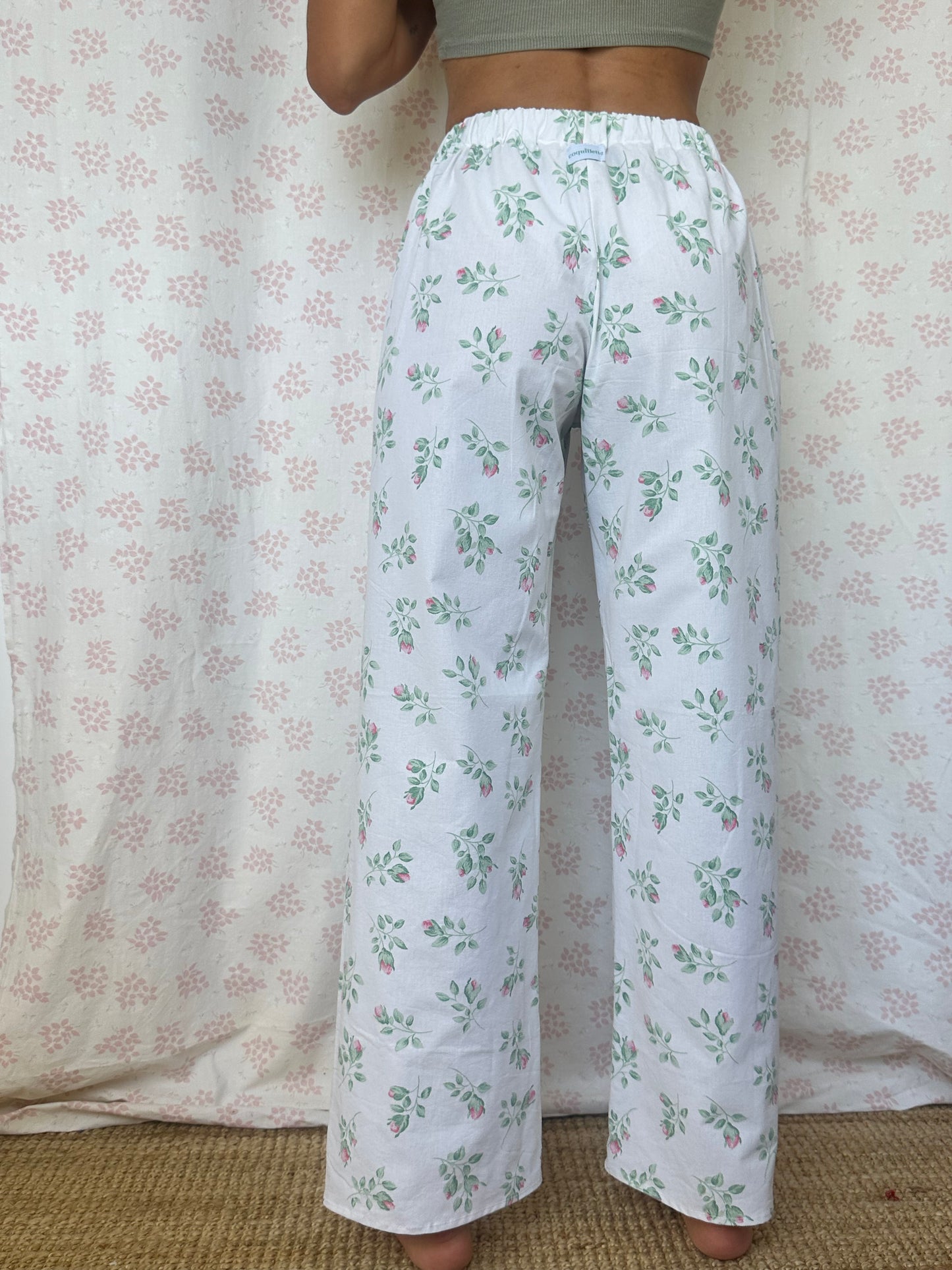 Pantalon Fleurs