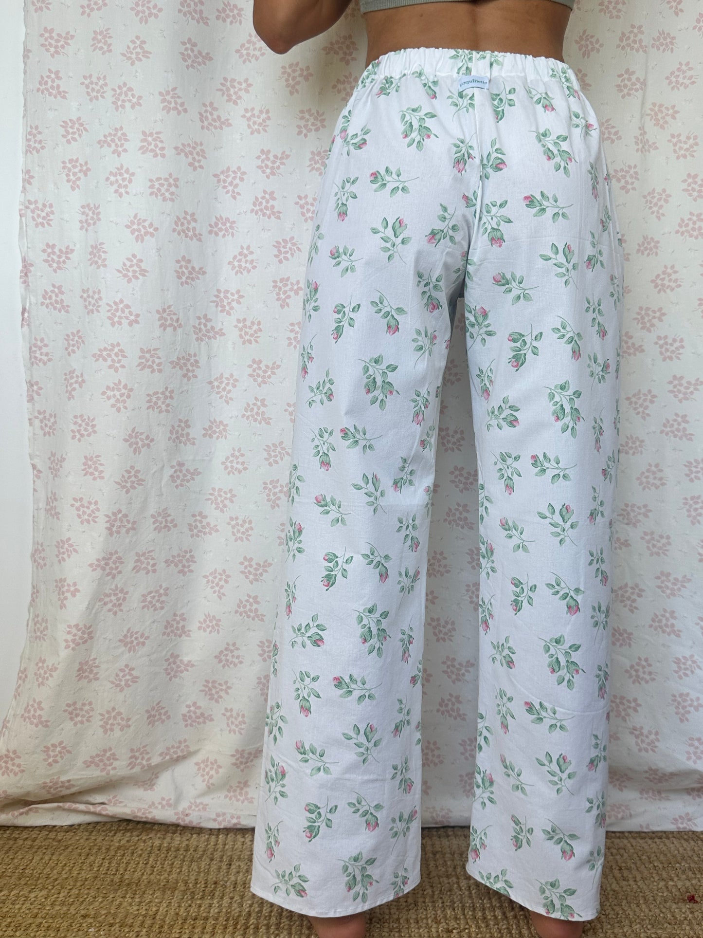 Pantalon Fleurs