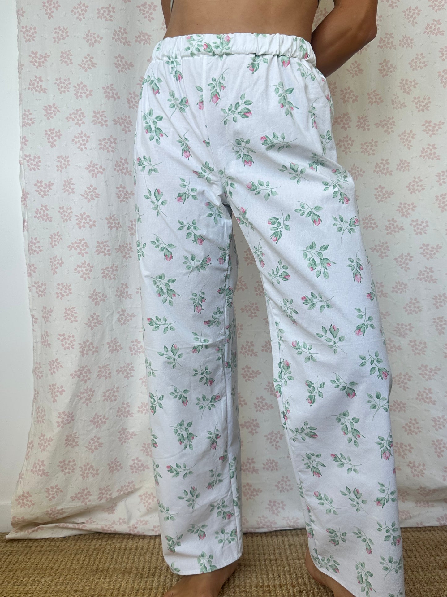 Pantalon Fleurs
