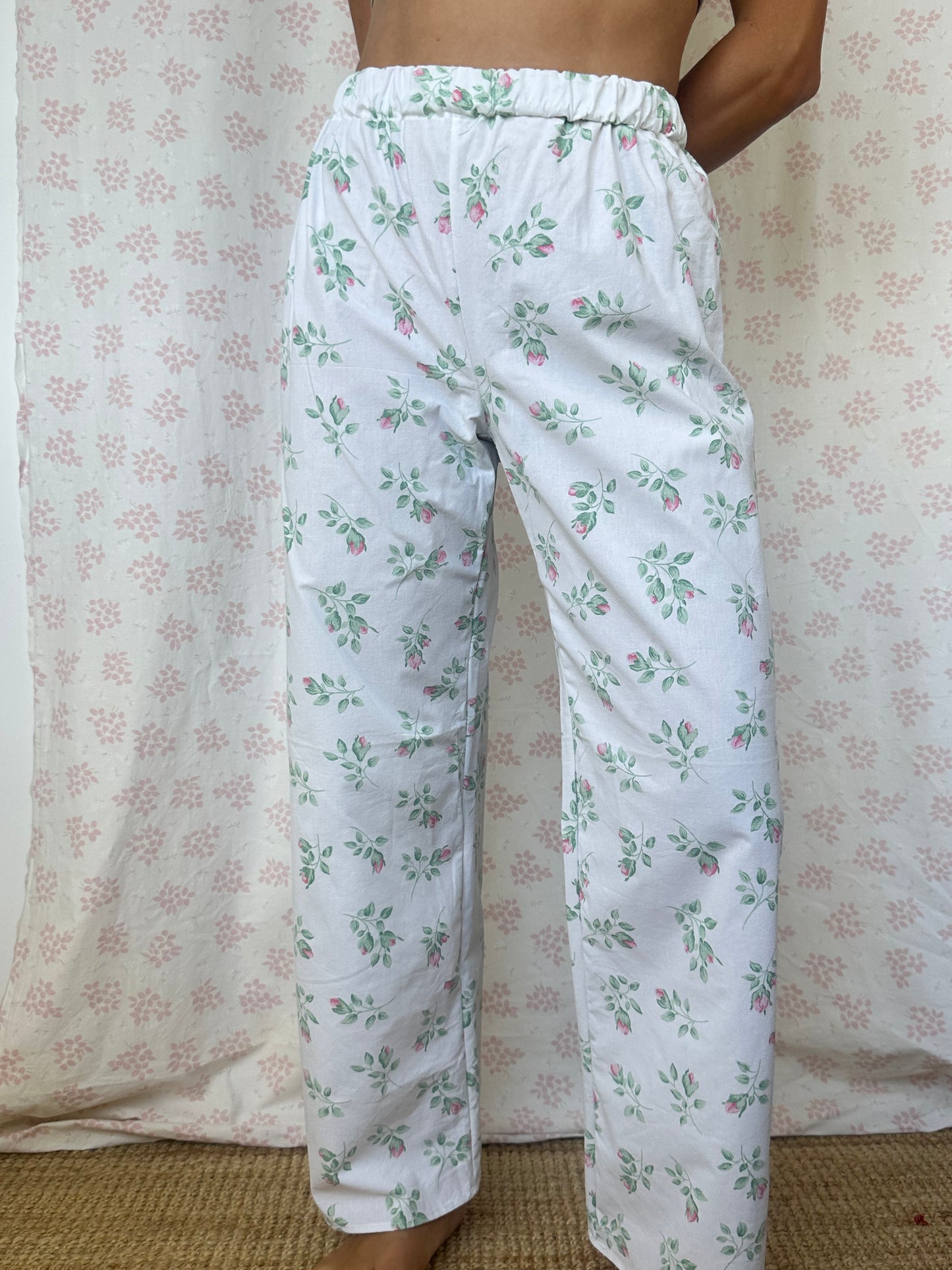 Pantalon Fleurs