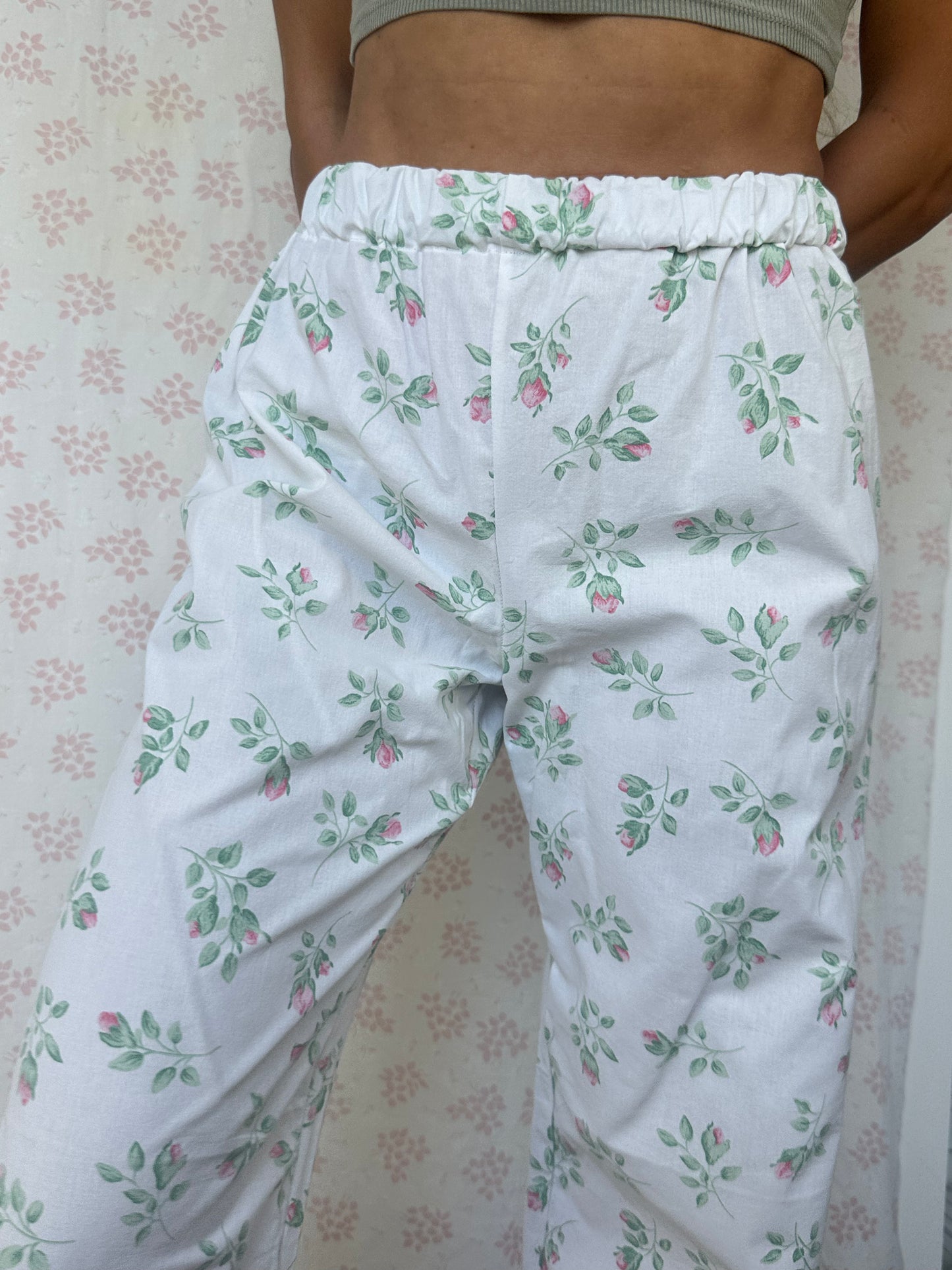 Pantalon Fleurs