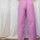Pantalon Vichy Framboise