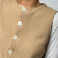 Gilet Bouton Beige T36/38