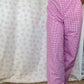 Pantalon Vichy Framboise