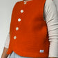 Gilet Bouton Orange T36/38