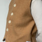 Gilet Bouton Camel T36/38