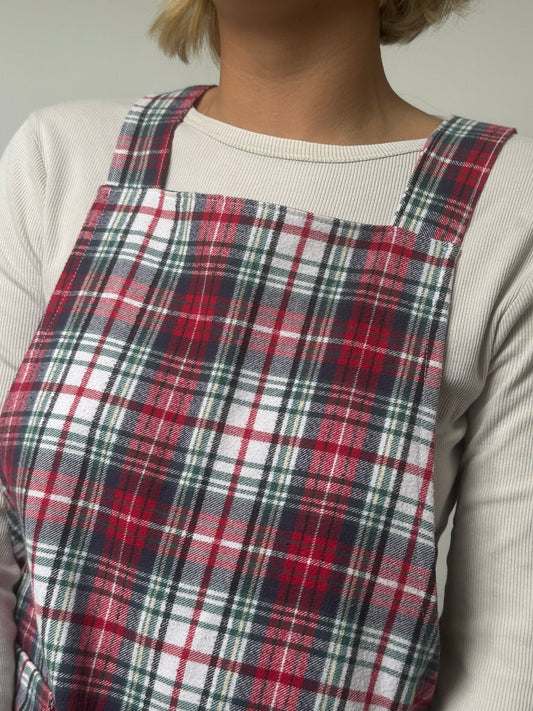 Robe Tablier Tartan T36/38