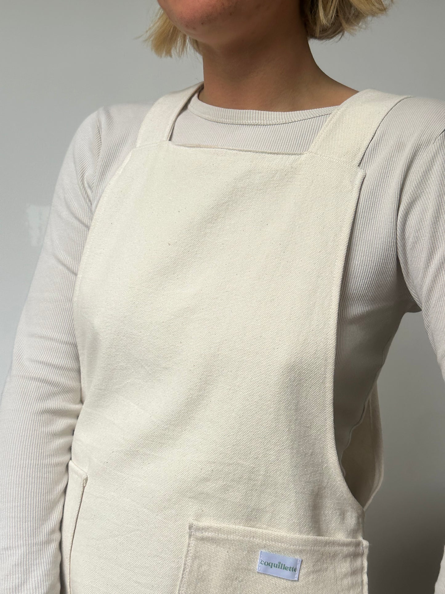 Robe Tablier Beige T36/38