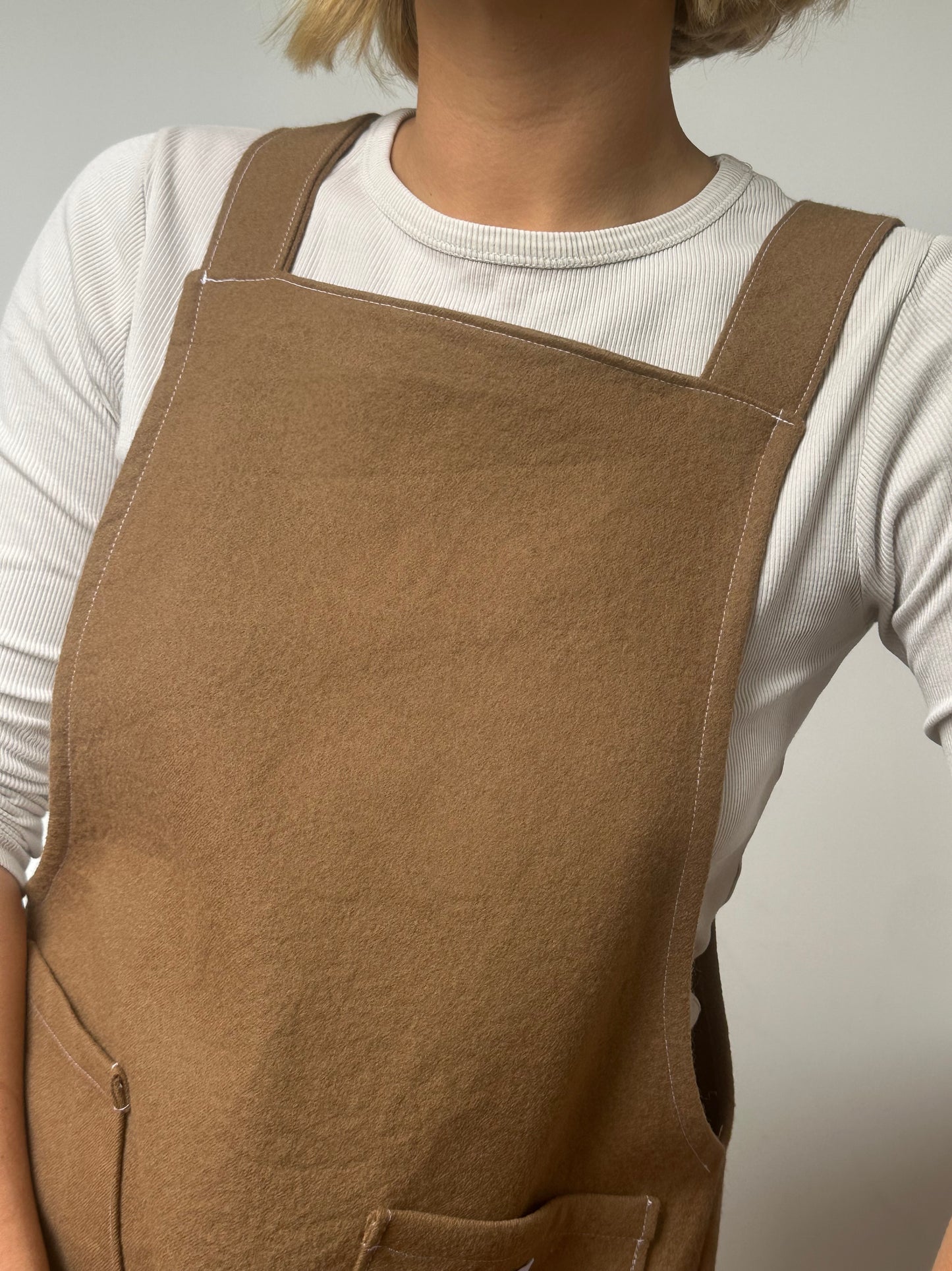 Robe Tablier Marron T36/38