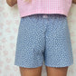 Short Bleu Fleurs