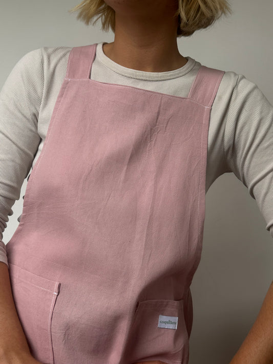 Robe Tablier Rose T36/38