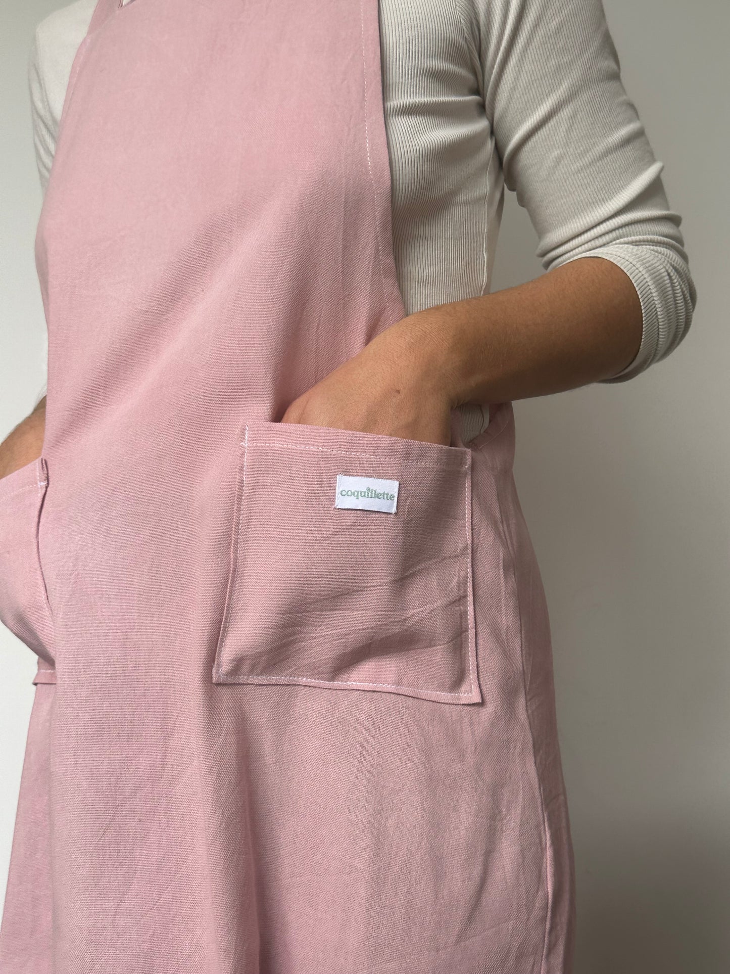 Robe Tablier Rose T36/38