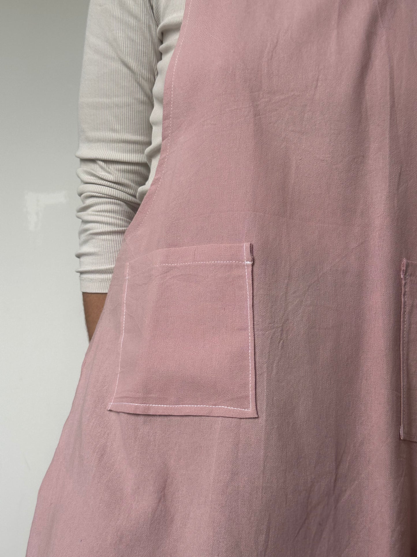 Robe Tablier Rose T36/38