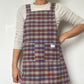 Robe Tablier Tartan T36/38