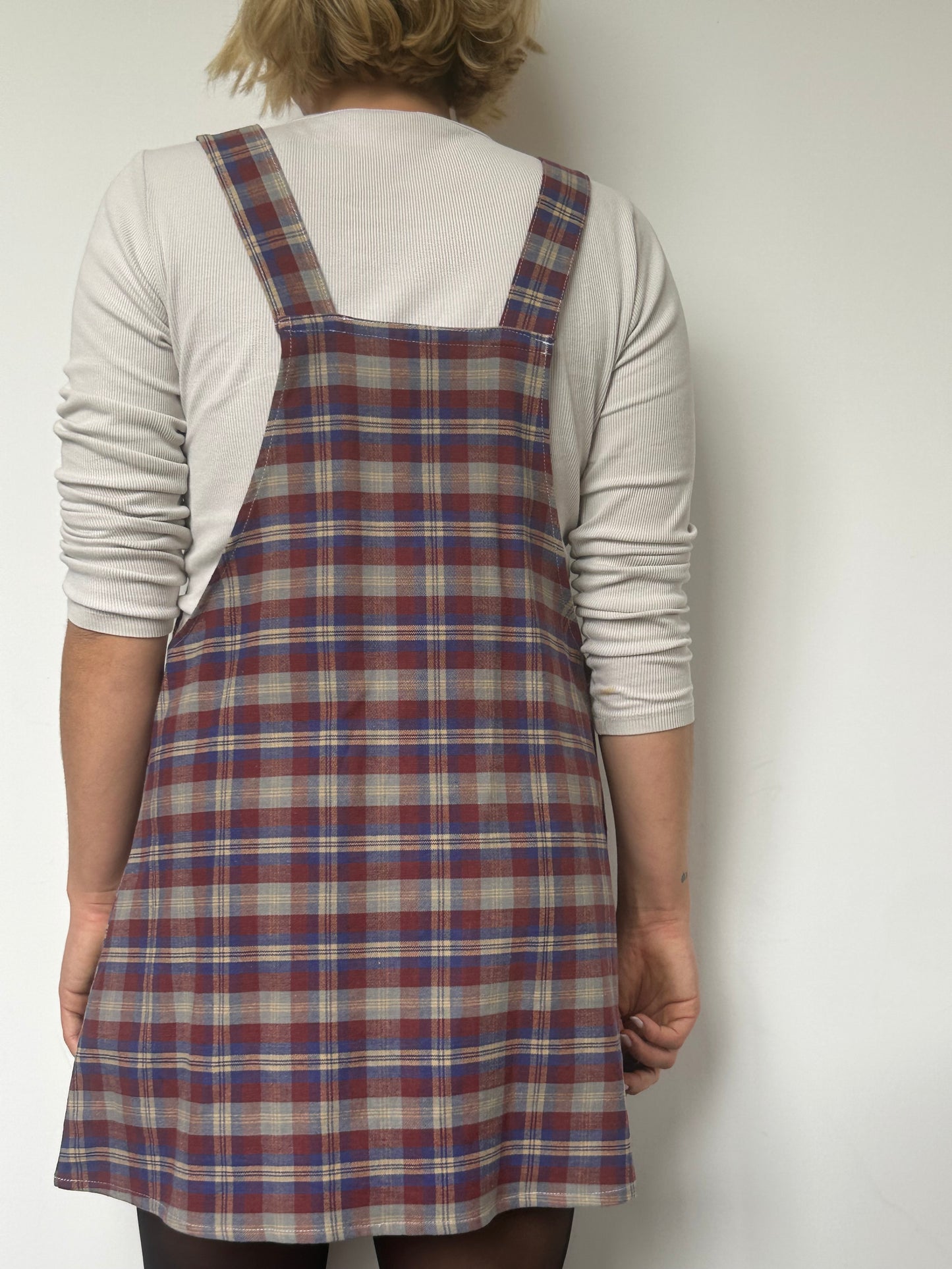 Robe Tablier Tartan T36/38