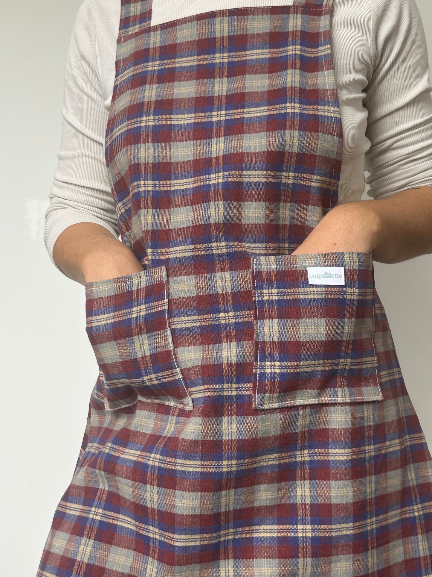 Robe Tablier Tartan T36/38