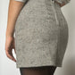 Jupe Laine Gris T38